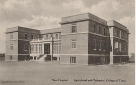 New Hospital. Agricultural and Mechanical College of Texas, College Station, Texas