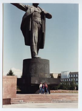 Plaza near Hotel Irkutsk [Lenin statue]