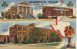 U.S. Post Office General Hospital, Shamrock, Texas