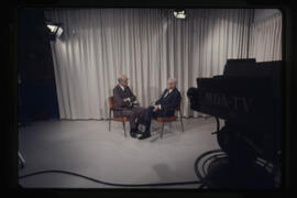 John H. Freeman being interviewed by Don Macon