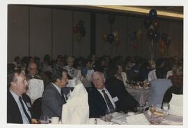 Drs. Megarity, Matthes, and Abel at Dr. Desmond's retirement party