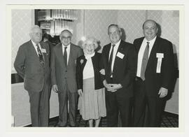 Doctors at the dedication of the Murdina M. Desmond Transitional Care Nursey at Ben Taub General Hospital