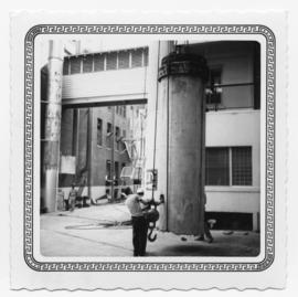 Construction of Cooling Tower/Incinerator Stack at Memorial Hospital