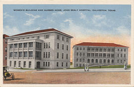 Women's Building and Nurses Home. John Sealy Hospital, Galveston, Texas