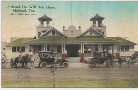 Hubbard Hot Well Bath House, Hubbard, Texas