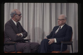 John H. Freeman being interviewed by Don Macon