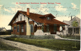 Dr. Southerland Residence, Sulphur Springs, Texas