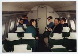 Leif Peterson, Betty, Terry Hayes, Raye Hurwitz, Armin Weinberg, Zhumadila Nugmenova, 1996 [Airplane]