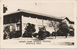 Nurse's Home, Veterans Hospital, Kerrville, Texas