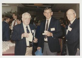 Drs. Blattner, Foster, and Thannisch at Dr. Desmond's retirement party