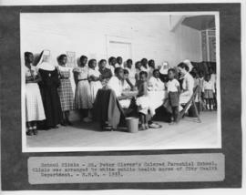 St. Claver's Colored Parochial School Tuberculosis Testing Clinic