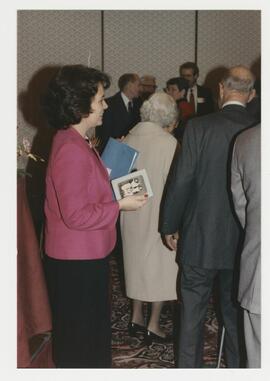 Rev. Margaret Desmond at Dr. Desmond's retirement party