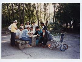 Chess in park, Semipalatinsk