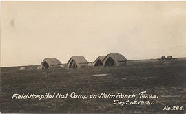 Field Hospital No.1 Camp on Helm Ranch, Texas