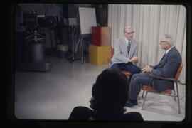 Hines H. Baker being interviewed by Don Macon