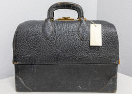 Dr. John  P. McGovern Medical Bag - Image of Front (closed)