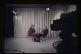 John H. Freeman being interviewed by Don Macon