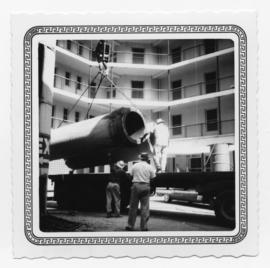 Construction of Cooling Tower/Incinerator Stack at Memorial Hospital